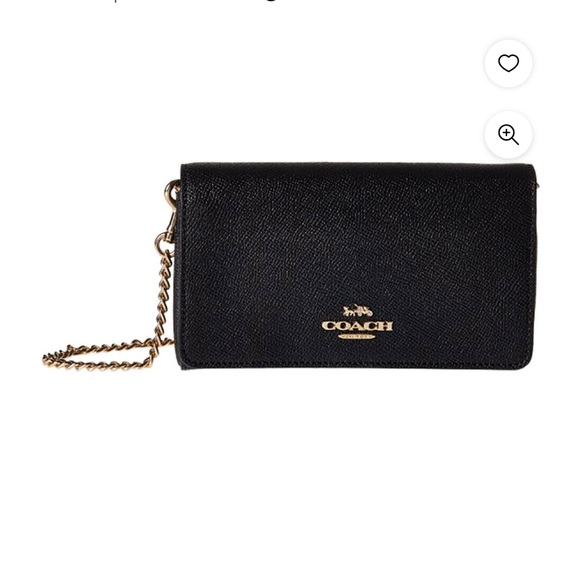 Coach Bags Coach Black Crossbody Gold Chain Poshmark